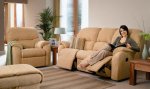 G Plan Mistral Three Seat LHF Power Recliner Sofa (Left Hand Facing Side Of Sofa Only Reclines)