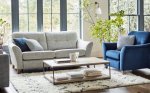G Plan Hatton Two Seater Formal Back Sofa
