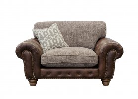 Alexander & James Wilson Standard Back Snuggler Chair (Fabric Pack - Option 1)