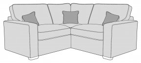 Buoyant Chicago Small Corner Sofa Standard Back (LH1, COR, RH1)