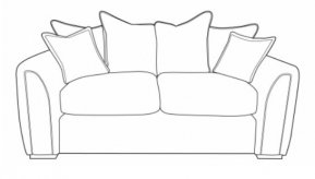 Buoyant Utopia 2 Seat Sofa Pillow Back