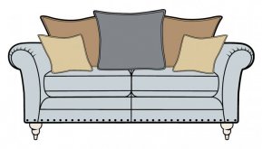 Alstons Cleveland 2 Seater Sofa (Pillow Back)