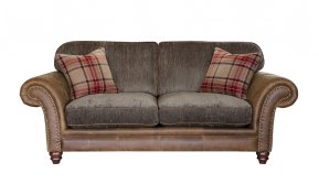 Alexander & James Hudson Two Seater Standard Back Sofa (Fabric Pack - Option 2)