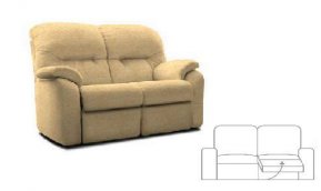 G Plan Mistral Two Seat RHF Manual Recliner (right hand facing half of sofa reclines only)