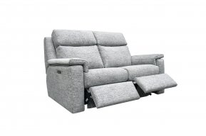 G Plan Ellis Small Double Power Headrest & Lumbar Recliner Sofa