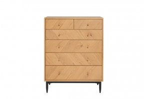 Ercol Monza Bedroom 6 Drawer Tall Wide Chest [4187]