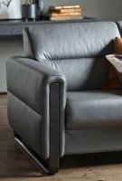 Stressless Fiona Three Seater Sofa (Wood Arm)