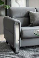 Stressless Fiona Three Seater Sofa (Steel Arm)