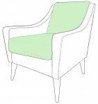 Whitemeadow Lisbon Designer Chair