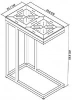 Bentley Designs Indus Sofa Table [2003-03]