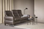 Stressless Wave High Back Three Seater Sofa (Wood Feet)