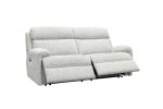 G Plan Hardy Three Seater Double Power Headrest & Lumbar Recliner Sofa With USB & HEATED SEATS