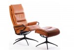 Stressless Tokyo High Back Recliner Chair with Star Base & Footstool (High Base)