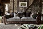 Alexander & James Wilson Grand Split Pillow Back Sofa (Fabric Pack - Option 1)