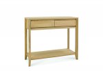 Bentley Designs Bergen Oak Console Table With Drawer [8101-19]