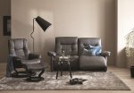 Stressless Mary Two Seater Double Power Recliner & Headrest Sofa