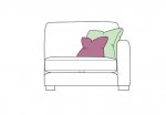 Whitemeadow Bergen 1 Arm 1 Seat Sofa Right Hand Facing