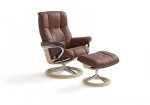Stressless Mayfair Large Recliner Chair & Footstool (Signature Base)