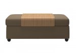 Stressless Double Ottoman (With Table)