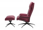 Stressless Tokyo High Back Recliner Chair with Star Base & Footstool