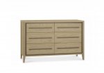 Bentley Designs Rimini Aged Oak & Weathered Oak 6 Drawer Chest [5701-79]