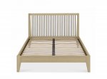 Bentley Designs Rimini Aged Oak & Weathered Oak Slatted Bedstead (Double/135cm) [5701-43BD]