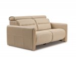 Stressless Emily Two Seater Double Power Recliner Sofa (Wood Arm)