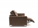 Stressless Emily Three Seater Double Power Recliner Sofa (Steel Arm)