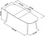 Bentley Designs Vintage Weathered Oak 6-8 Extension Table [9135-3]