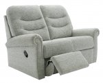 G Plan Holmes Two Seater LHF Manual Recliner Sofa