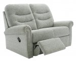 G Plan Holmes Two Seater LHF Power Recliner Sofa