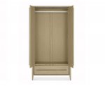 Bentley Designs Rimini Aged Oak & Weathered Oak Double Wardrobe [5701-82]