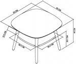 Bentley Designs Dansk Lamp Table With Shelf [9129-03]