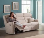 Celebrity Somersby 3 Seater Dual Motor Recliner Sofa