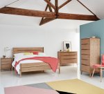 Ercol Rimini Bedroom 4 Drawer Low Wide Chest [3283]