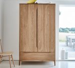 Ercol Rimini Bedroom 2 Door Wardrobe [3286]