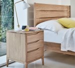 Ercol Rimini Bedroom 3 Drawer Bedside Cabinet [3282]