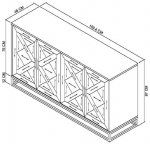 Bentley Designs Indus Wide Sideboard [2003-15]