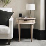 Bentley Designs Dansk Lamp Table With Drawer [9129-04]