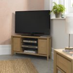 Bentley Designs Bergen Oak Corner Entertainment Unit [8101-23]