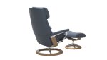 Stressless Paul Medium Recliner Chair & Footstool (Signature Base)