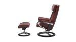 Stressless Paul Large Recliner Chair & Footstool (Signature Base)