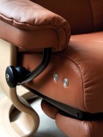 Stressless Mayfair Medium Power Dual Motor Recliner Chair (Legs & Back)