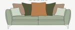 Alstons Inka Grand Sofa Pillow Back