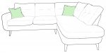 Whitemeadow Lisbon Corner Group Sofa (Right Hand Facing)