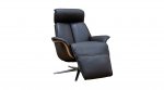 G Plan Oslo Power Recliner Chair (Veneer & Upholstered Sides)