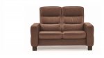 Stressless Wave High Back Two Seater Sofa (Wood Feet)