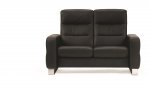 Stressless Wave High Back Two Seater Sofa (Wood Feet)