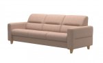 Stressless Fiona Three Seater Sofa (Upholstered Arm)