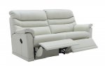 G Plan Malvern Three Seater Two Cushion Double Manual Recliner Sofa